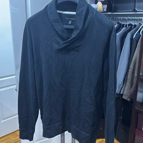 Banana Republic Shawl neck sweater Mens Med - Picture 1 of 3